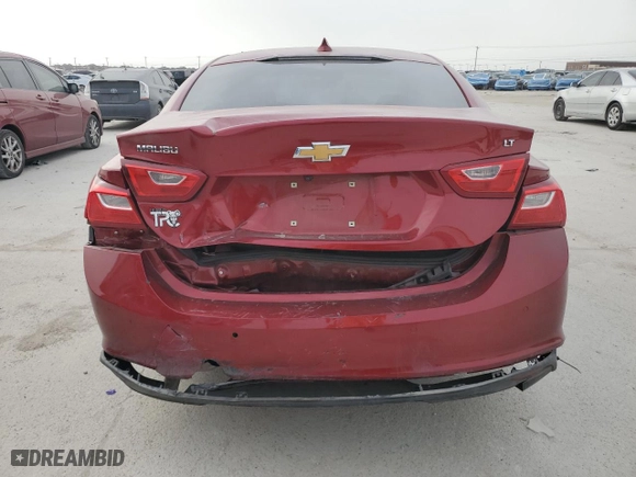 2024 Chevrolet Malibu LT with VIN 1G1ZD5ST2RF154700, listed as a Copart auction lot 47796175 with 32,478 mi miles and Salvage Title. Bid and sale history available at carsss.com. Image 6.
