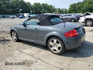 2001 Audi TT with VIN TRUUT28N711007386, listed as a Copart auction lot 57620844 with 91,520 mi miles and Salvage Title. Bid and sale history available at carsss.com. Image 2.