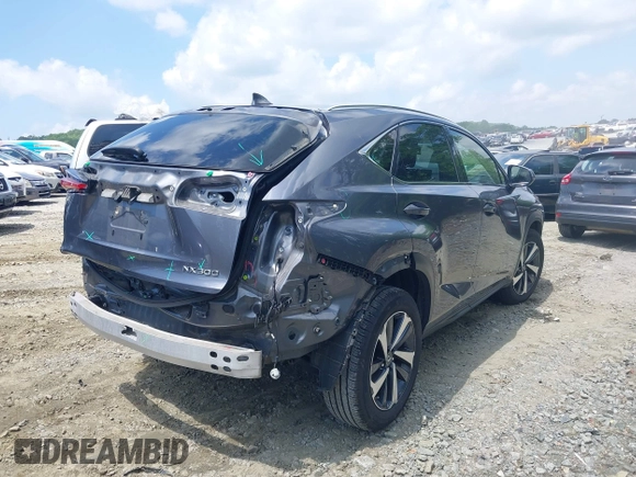 2019 Lexus NX 300 with VIN JTJYARBZ6K2118820, listed as a IAAI auction lot 42206511 with 82,480 mi miles and . Bid and sale history available at DreamBid. Image 4.
