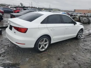 2016 Audi A3 2.0T Premium with VIN WAUB8GFF3G1059082, listed as a Copart auction lot 83622674 with 57,115 mi miles and Salvage Title. Bid and sale history available at carsss.com. Image 3.
