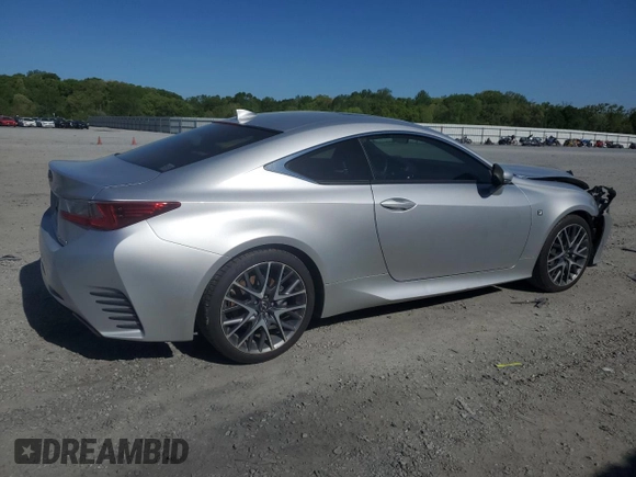 2017 Lexus RC 350 z VIN JTHHE5BC8H5015299, wystawiony jako Copart lot #53020565 z przebiegiem 74 056 mil mil oraz Szkoda całkowita • Salvage title. Historia ofert i sprzedaży dostępna na DreamBid. Obrazek 3.