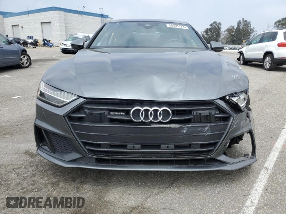 2020 Audi A7 Prestige with VIN WAUV2AF28LN057212, listed as a Copart auction lot 55405124 with 45,090 mi miles and Salvage Title. Bid and sale history available at carsss.com. Image 5.