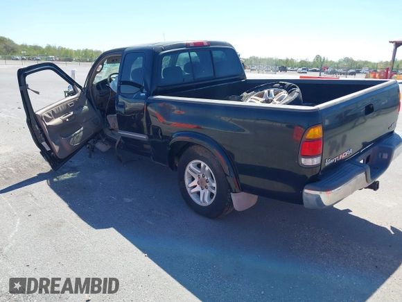 2003 Toyota Tundra SR5 with VIN 5TBRT34143S411690, listed as a IAAI auction lot 41854115 with 200,060 mi miles and . Bid and sale history available at DreamBid. Image 3.