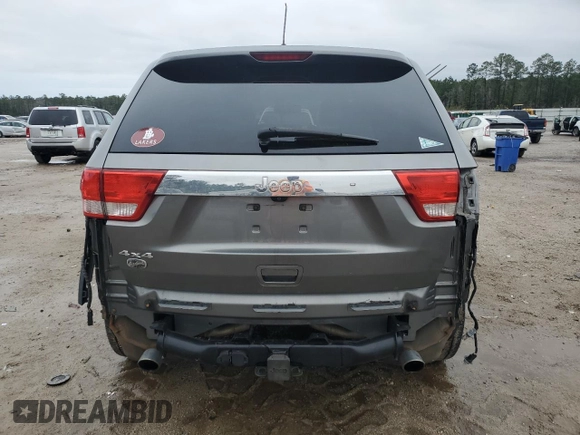 2013 Jeep Grand Cherokee Overland with VIN 1C4RJFCT7DC522416, listed as a Copart auction lot 44614375 with 170,786 mi miles and Salvage Title. Bid and sale history available at carsss.com. Image 6.