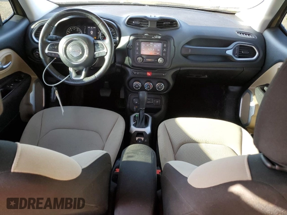 2015 Jeep Renegade Latitude z VIN ZACCJBBT3FPB87492, wystawiony jako Copart lot #56017335 z przebiegiem 112 084 mil mil oraz Szkoda całkowita • Salvage title. Historia ofert i sprzedaży dostępna na DreamBid. Obrazek 8.