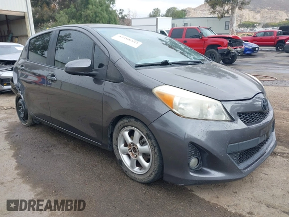 2013 Toyota Yaris L with VIN JTDKTUD34DD547878, listed as a IAAI auction lot 42108444 with 241,269 mi miles. Bid and sale history available at carsss.com. Image 1.