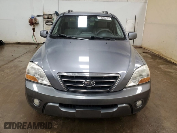 2008 Kia Sorento EX z VIN KNDJC736285789030, wystawiony jako Copart lot #47356585 z przebiegiem 208 628 mil mil oraz Czysty tytuł • Clean title. Historia ofert i sprzedaży dostępna na DreamBid. Obrazek 5.