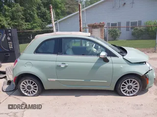 2013 FIAT 500 Lounge with VIN 3C3CFFER3DT536623, listed as a IAAI auction lot 42425991 with 87,905 mi miles and . Bid and sale history available at DreamBid. Image 14.