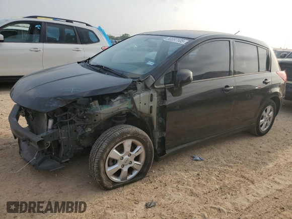 2008 Nissan Versa 1.8 S with VIN 3N1BC13E18L427198, listed as a Copart auction lot 50897105 with 89,963 mi miles and Salvage Title. Bid and sale history available at carsss.com. Image 1.
