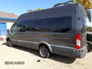 2017 Ford Transit Passenger XL with VIN 1FBVU4XM6HKA88289, listed as a Copart auction lot 79140524 with 90,702 mi miles and Salvage Title. Bid and sale history available at DreamBid. Image 2.