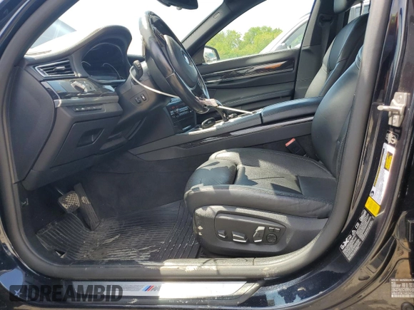 2014 BMW 7 Series ALPINA B7 xDrive with VIN WBAYF8C5XED653245, listed as a Copart auction lot 56010085 with 114,519 mi miles and Salvage title. Bid and sale history available at DreamBid. Image 7.
