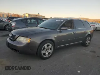 2001 Audi A6 with VIN WAULH54BX1N156367, listed as a Copart auction lot 88305425 with 217,173 mi miles and Salvage Title. Bid and sale history available at carsss.com. Image 1.