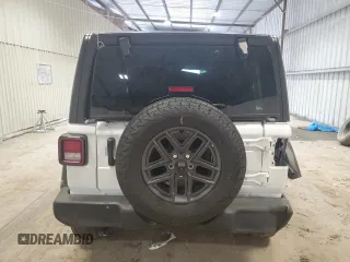 2024 Jeep Wrangler Sport S with VIN 1C4PJXDN1RW329424, listed as a Copart auction lot 61502455 with 20,426 mi miles and Clean title. Bid and sale history available at DreamBid. Image 6.