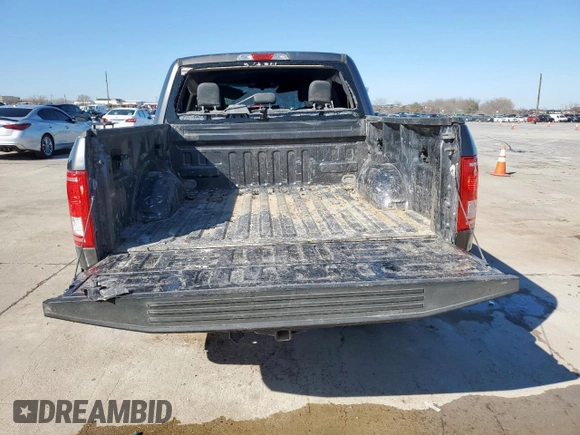 2015 Ford F-150 XLT with VIN 1FTEW1C82FFA58841, listed as a Copart auction lot 44627955 with 198,202 mi miles and Salvage Title. Bid and sale history available at carsss.com. Image 6.
