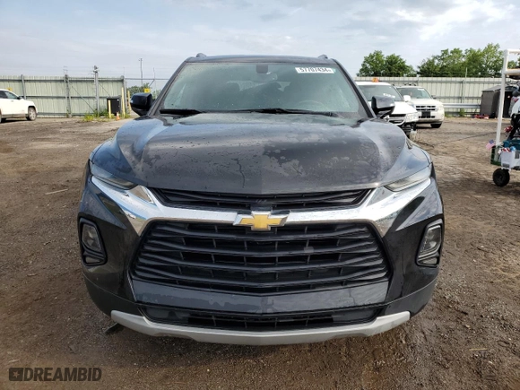 2020 Chevrolet Blazer LT with VIN 3GNKBCR43LS697825, listed as a Copart auction lot 57707434 with 43,489 mi miles and Salvage Title. Bid and sale history available at carsss.com. Image 5.