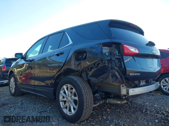 2019 Chevrolet Equinox LT z VIN 3GNAXKEVXKL243487, wystawiony jako IAAI lot #41217077 z przebiegiem 62 119 mil mil oraz . Historia ofert i sprzedaży dostępna na DreamBid. Obrazek 3.