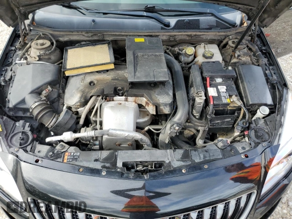 2015 Buick Regal GS with VIN 2G4GT5GX7F9143687, listed as a Copart auction lot 69527284 with 99,826 mi miles and Salvage Title. Bid and sale history available at DreamBid. Image 11.
