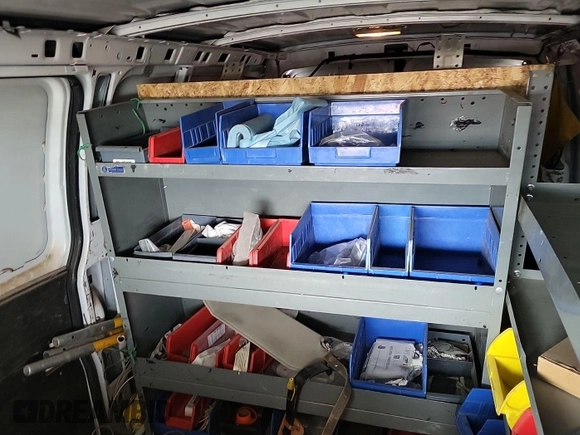 2010 Chevrolet Express Cargo with VIN 1GCZGFBA7A1166586, listed as a IAAI auction lot 42670844 with 161,614 mi miles and . Bid and sale history available at DreamBid. Image 8.