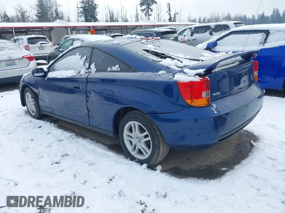 2001 Toyota Celica GT with VIN JTDDR32T510084673, listed as a IAAI auction lot 41583635 with 223,283 mi miles. Bid and sale history available at carsss.com. Image 3.