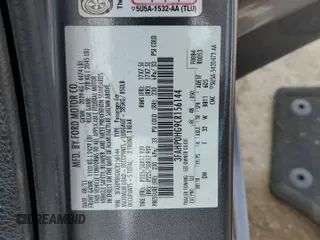 2012 Ford Fusion SE with VIN 3FAHP0HG9CR156144, listed as a Copart auction lot 58919375 with 99,822 mi miles and Salvage title. Bid and sale history available at DreamBid. Image 13.