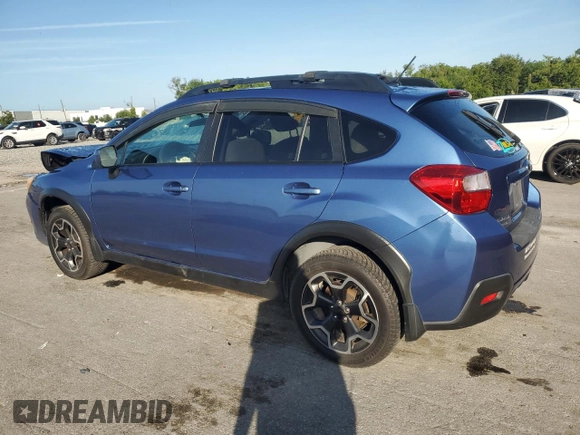 2014 Subaru Crosstrek Premium with VIN JF2GPAWC2E8288843, listed as a Copart auction lot 60479805 with 123,012 mi miles and Salvage title. Bid and sale history available at DreamBid. Image 2.