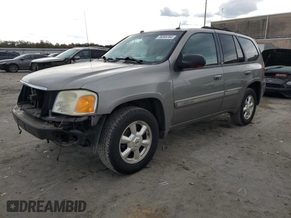 2005 GMC Envoy SLT with VIN 1GKDT13S952155528, listed as a Copart auction lot 76095784 with 212,458 mi miles and Clean Title. Bid and sale history available at DreamBid. Image 1.