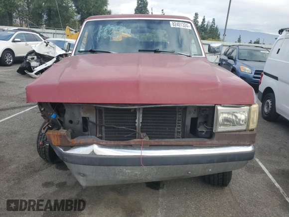 1991 Ford Bronco Custom with VIN 1FMEU15H0MLA44126, listed as a Copart auction lot 82401324 with 79,550 mi miles and Salvage Title. Bid and sale history available at DreamBid. Image 5.
