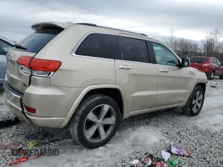 2015 Jeep Grand Cherokee High Altitude with VIN 1C4RJECG4FC669809, listed as a Copart auction lot 88909645 with 115,752 mi miles and Salvage Title. Bid and sale history available at carsss.com. Image 3.