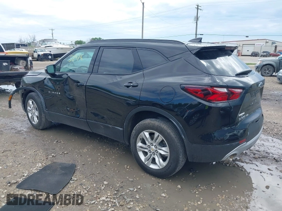 2020 Chevrolet Blazer LT с VIN 3GNKBHRS2LS623727, выставлен на аукционе IAAI как лот 42552476 с пробегом 32 305 миль миль и . История ставок и продаж доступна на DreamBid. Изображение 3.