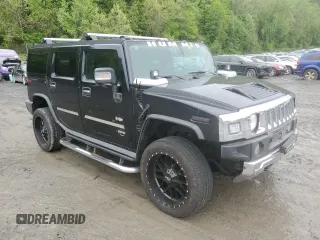 2006 Hummer H2 z VIN 5GRGN23U66H117438, wystawiony jako Copart lot #55833845 z przebiegiem 182 015 mil mil oraz Szkody całkowita. Historia ofert i sprzedaży dostępna na DreamBid. Obrazek 4.