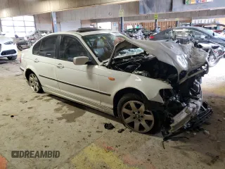 2002 BMW 3 Series 325i with VIN WBAET37452NJ21164, listed as a Copart auction lot 45748215 with 0 mi miles and Salvage Title. Bid and sale history available at carsss.com. Image 4.