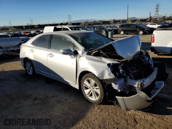 2010 Lexus HS 250h with VIN JTHBB1BA9A2013008, listed as a Copart auction lot 85761394 with Not Provided miles and Salvage Title. Bid and sale history available at DreamBid. Image 4.