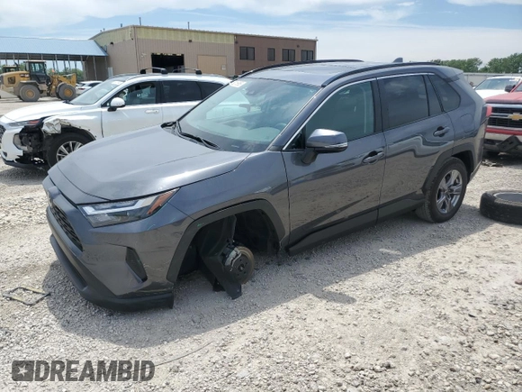 2024 Toyota RAV4 XLE with VIN 2T3P1RFV6RC481451, listed as a Copart auction lot 58316955 with 6,652 mi miles and Salvage title. Bid and sale history available at DreamBid. Image 1.