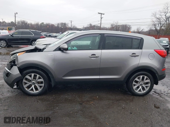 2014 Kia Sportage LX with VIN KNDPBCAC0E7601636, listed as a IAAI auction lot 41832978 with 145,353 mi miles and . Bid and sale history available at carsss.com. Image 14.