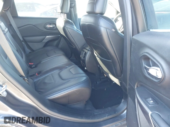 2019 Jeep Cherokee Limited with VIN 1C4PJLDB4KD327439, listed as a IAAI auction lot 41287922 with 42,968 mi miles and . Bid and sale history available at DreamBid. Image 8.