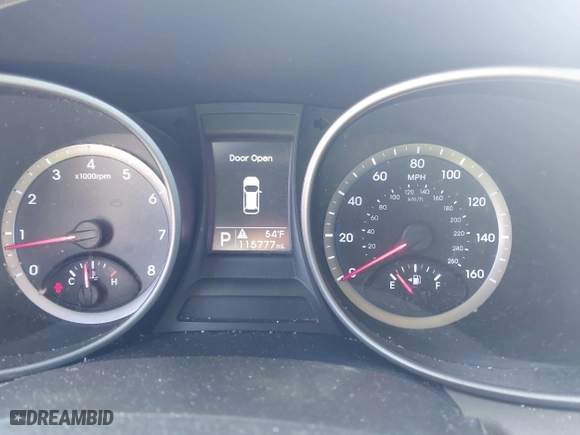 2013 Hyundai Santa Fe Sport with VIN 5XYZTDLB3DG061457, listed as a IAAI auction lot 41796148 with 115,777 mi miles. Bid and sale history available at carsss.com. Image 7.