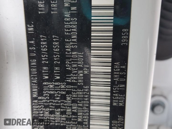 2023 Toyota Corolla Cross LE z VIN 7MUCAABG9PV044246, wystawiony jako Copart lot #51372405 z przebiegiem 63 743 mil mil oraz Szkoda całkowita • Salvage title. Historia ofert i sprzedaży dostępna na DreamBid. Obrazek 16.