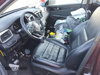 2018 Kia Sorento EX with VIN 5XYPH4A54JG361087, listed as a Copart auction lot 47490145 with 109,241 mi miles and Clean Title. Bid and sale history available at DreamBid. Image 7.