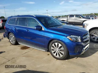 2017 Mercedes-Benz GLS 450 with VIN 4JGDF6EE5HA842874, listed as a Copart auction lot 73792284 with Not Provided miles and Non Repairable. Bid and sale history available at DreamBid. Image 4.
