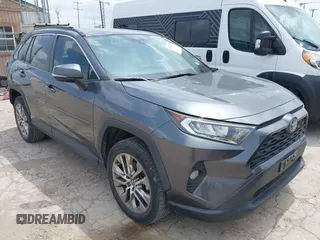 2021 Toyota RAV4 XLE Premium with VIN 2T3C1RFV9MC108170, listed as a IAAI auction lot 42099817 with 52,076 mi miles and . Bid and sale history available at DreamBid. Image 1.