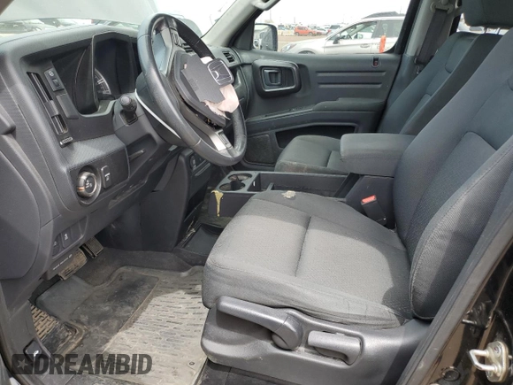 2013 Honda Ridgeline Sport with VIN 5FPYK1F74DB017907, listed as a Copart auction lot 55666355 with 140,117 mi miles and Salvage title. Bid and sale history available at DreamBid. Image 7.