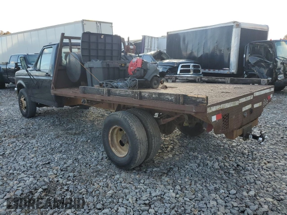 1996 Ford F-350 with VIN 1FDLF47F7TEA53763, listed as a Copart auction lot 85574414 with Not provided miles and Salvage title. Bid and sale history available at DreamBid. Image 3.