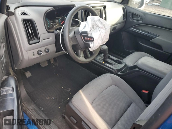 2021 GMC Canyon 4WD Elevation Standard with VIN 1GTH6BEN5M1196812, listed as a Copart auction lot 87225924 with 83,222 mi miles and Salvage Title. Bid and sale history available at carsss.com. Image 8.