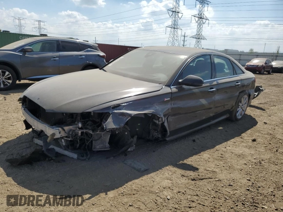 2015 Audi A6 Prestige with VIN WAUHGAFC8FN024576, listed as a Copart auction lot 56542995 with 92,279 mi miles and Salvage title. Bid and sale history available at DreamBid. Image 1.