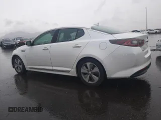 2015 Kia Optima EX with VIN KNAGN4AD7F5081869, listed as a Copart auction lot 55266585 with 106,830 mi miles and Salvage title. Bid and sale history available at DreamBid. Image 2.