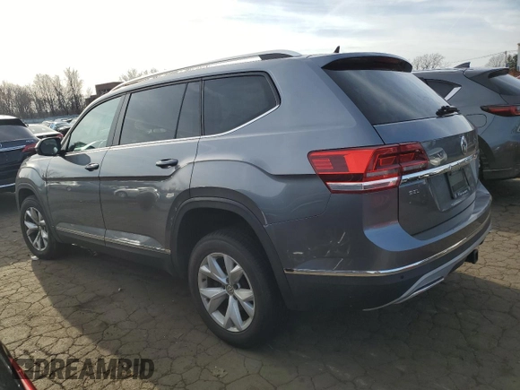 2018 Volkswagen Atlas SEL with VIN 1V2MR2CA6JC525585, listed as a Copart auction lot 83884424 with 114,543 mi miles and Salvage title. Bid and sale history available at DreamBid. Image 2.