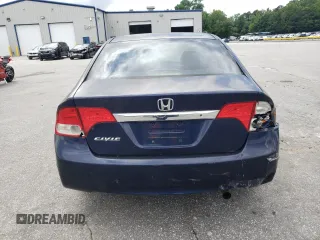 2011 Honda Civic LX with VIN 19XFA1F50BE010179, listed as a Copart auction lot 57018815 with 151,624 mi miles and Salvage Title. Bid and sale history available at DreamBid. Image 6.