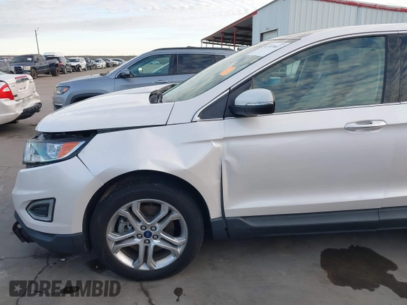 2017 Ford Edge Titanium z VIN 2FMPK4K92HBB10842, wystawiony jako IAAI lot #41307667 z przebiegiem 109 385 mil mil oraz . Historia ofert i sprzedaży dostępna na DreamBid. Obrazek 18.