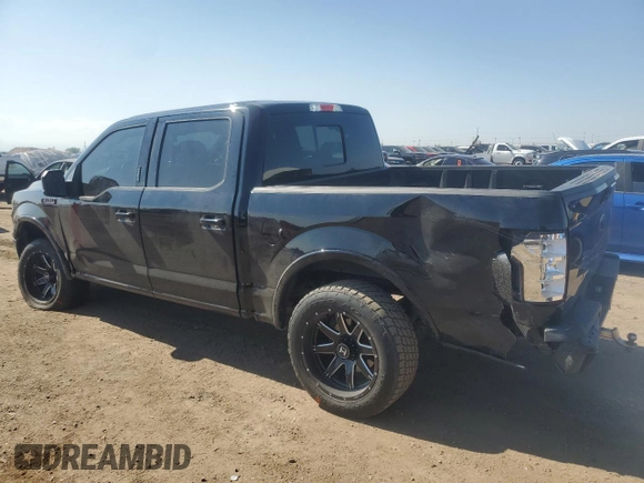 2018 Ford F-150 XL with VIN 1FTEW1EPXJFC53437, listed as a Copart auction lot 59896395 with 65,502 mi miles and Salvage title. Bid and sale history available at DreamBid. Image 2.