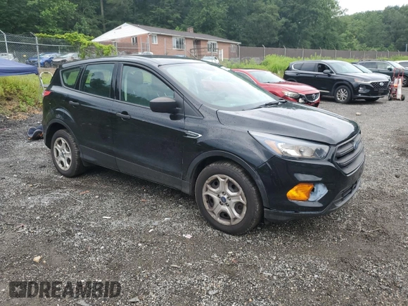 2018 Ford Escape S with VIN 1FMCU0F79JUC45150, listed as a Copart auction lot 63364405 with 87,787 mi miles and Salvage title. Bid and sale history available at DreamBid. Image 4.